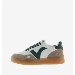 Seoul leather and suede effect sneakers Victoria image-2