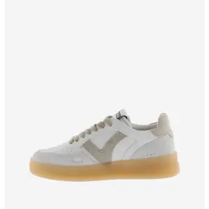 Women’s leather and suede effect trainers Victoria Seúl image-4