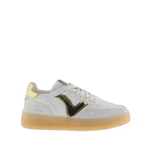 Women’s leather and suede effect trainers Victoria Seúl image-0
