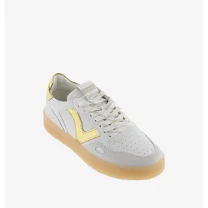 Women’s leather and suede effect trainers Victoria Seúl image-3