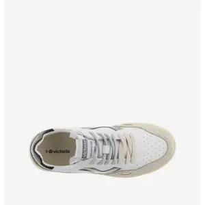 Leather and metal sneakers for women Victoria Seul image-4