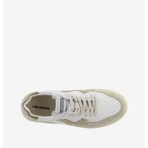 Leather and suede Trainers Victoria Seul image-4