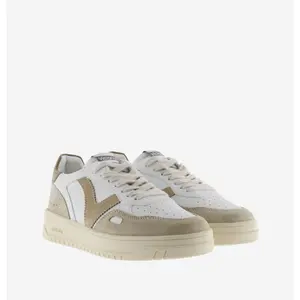 Leather and suede Trainers Victoria Seul image-2