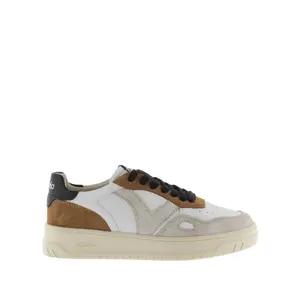 Leather and suede Trainers Victoria Seul image-0
