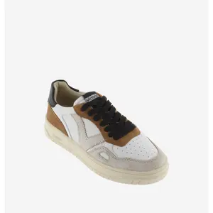 Leather and suede Trainers Victoria Seul image-1