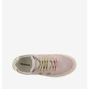 Washed suede trainers for women Victoria Seul image-3