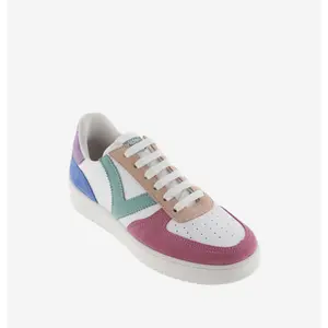 Multicoloured suede retro trainers for women Victoria Madrid image-1