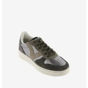 Metallic and suede women's sneakers Victoria Madrid image-1