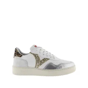 Metallic animal print trainers for women Victoria Madrid image-0