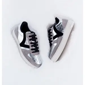 Suede and metal coco sneakers for women Victoria Madrid image-5