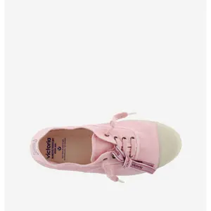 Worn canvas sneakers for women Victoria 110 Drec/Festival image-3