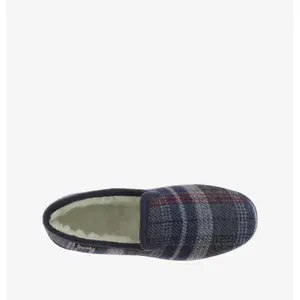Plaid fabric slippers for women Victoria image-3