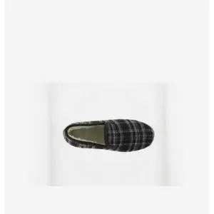 Checked fabric slippers Victoria image-3