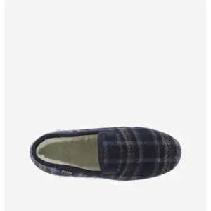Checked fabric slippers Victoria image-3