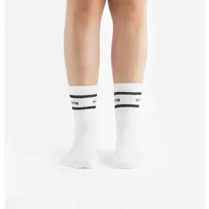 Women's lurex and cotton socks Victoria image-2