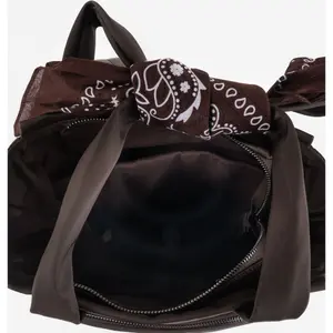 Nylon Backpack with Bandana Woman Victoria image-4