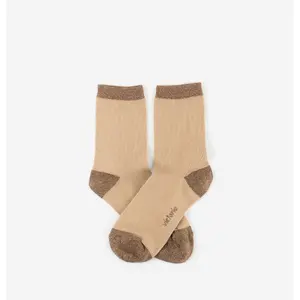 Cuffed cotton socks Victoria image-1