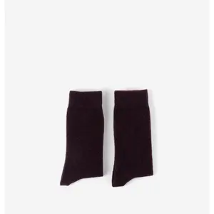 Einfarbige Wollsocken Victoria image-1