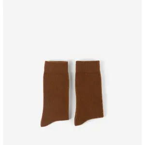 Einfarbige Wollsocken Victoria image-1