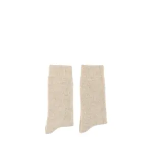 Einfarbige Wollsocken Victoria image-1