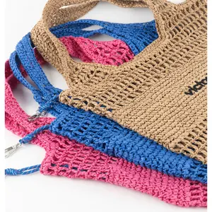 Natural fiber tote bag for women Victoria image-3