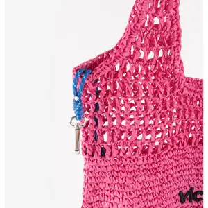 Natural fiber tote bag for women Victoria image-3