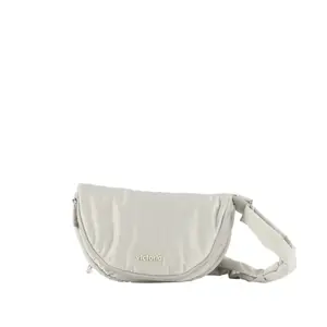 Half-moon nylon shoulder bag Victoria image-0
