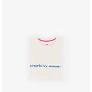 Women's T-shirt Victoria Algodon Strawberry image-1