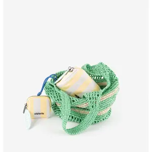 Women's raffia tote bag Victoria image-1