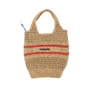 Women's raffia tote bag Victoria