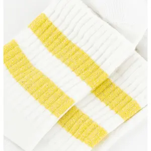 Women's cotton lurex socks Victoria image-3