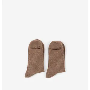 Striped lurex socks for women Victoria image-1