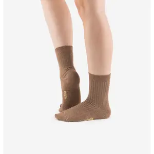 Striped lurex socks for women Victoria image-3
