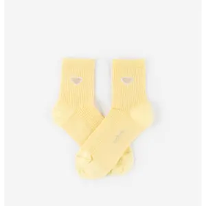 Heart pattern socks for women Victoria image-3
