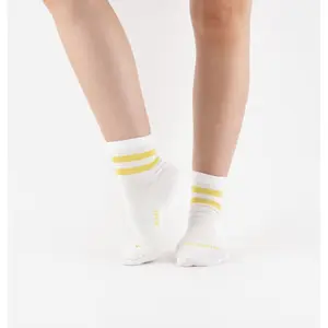 Striped no-show socks for women Victoria image-3