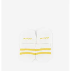 Striped no-show socks for women Victoria image-2