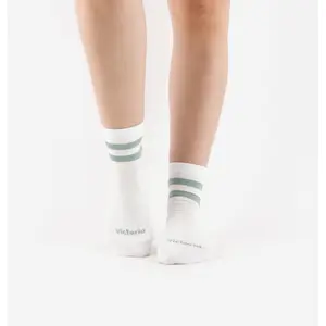 Striped no-show socks for women Victoria image-2