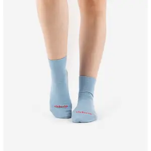 Gestreifte Baumwollsocken für Damen Victoria image-4