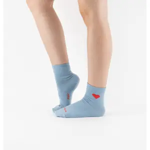 Gestreifte Baumwollsocken für Damen Victoria image-3