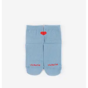 Gestreifte Baumwollsocken für Damen Victoria image-2