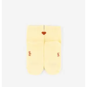 Heart pattern no-show socks for women Victoria image-2