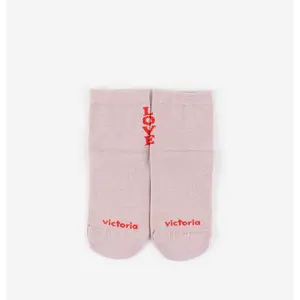Barefoot lurex socks for women Victoria Love image-3