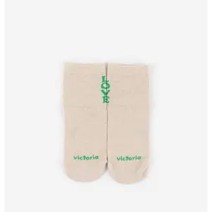 Barefoot lurex socks for women Victoria Love image-2