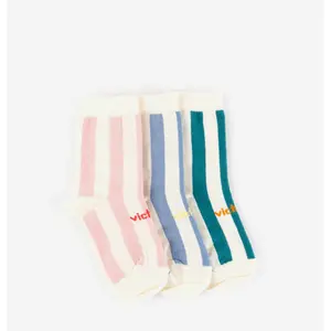 Gestreifte Babysocken Victoria Barefoot image-2