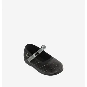 Baby girl ballerinas Victoria Mercedes Terciopelo/Lurex image-1