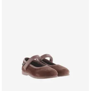 Baby velvet ballerinas Victoria Alba Mary Jane image-4