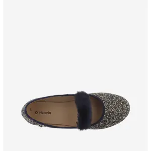 Baby fur ballerinas Victoria Hada Glitter & Mary Jane image-3
