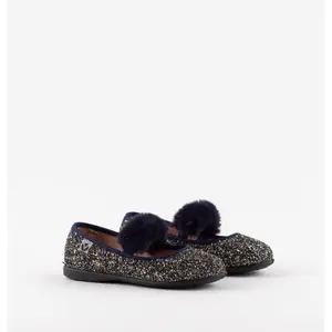 Baby fur ballerinas Victoria Hada Glitter & Mary Jane image-4