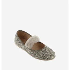 Baby fur ballerinas Victoria Hada Glitter & Mary Jane image-1