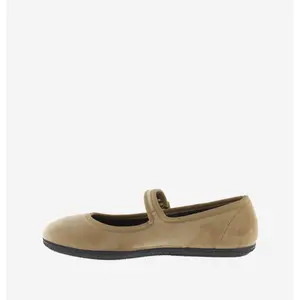 Baby girl ballerinas Victoria Oda Mercedes Terciopelo image-2